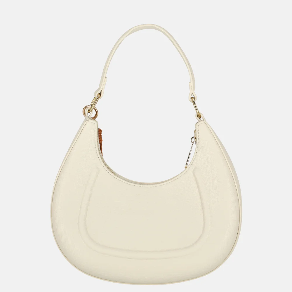 Firenze buideltas met bagcharm S beige bij Duifhuizen