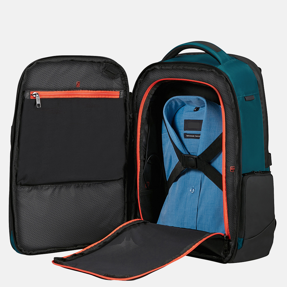 Samsonite Biz2go rugzak 15 inch ink blue bij Duifhuizen