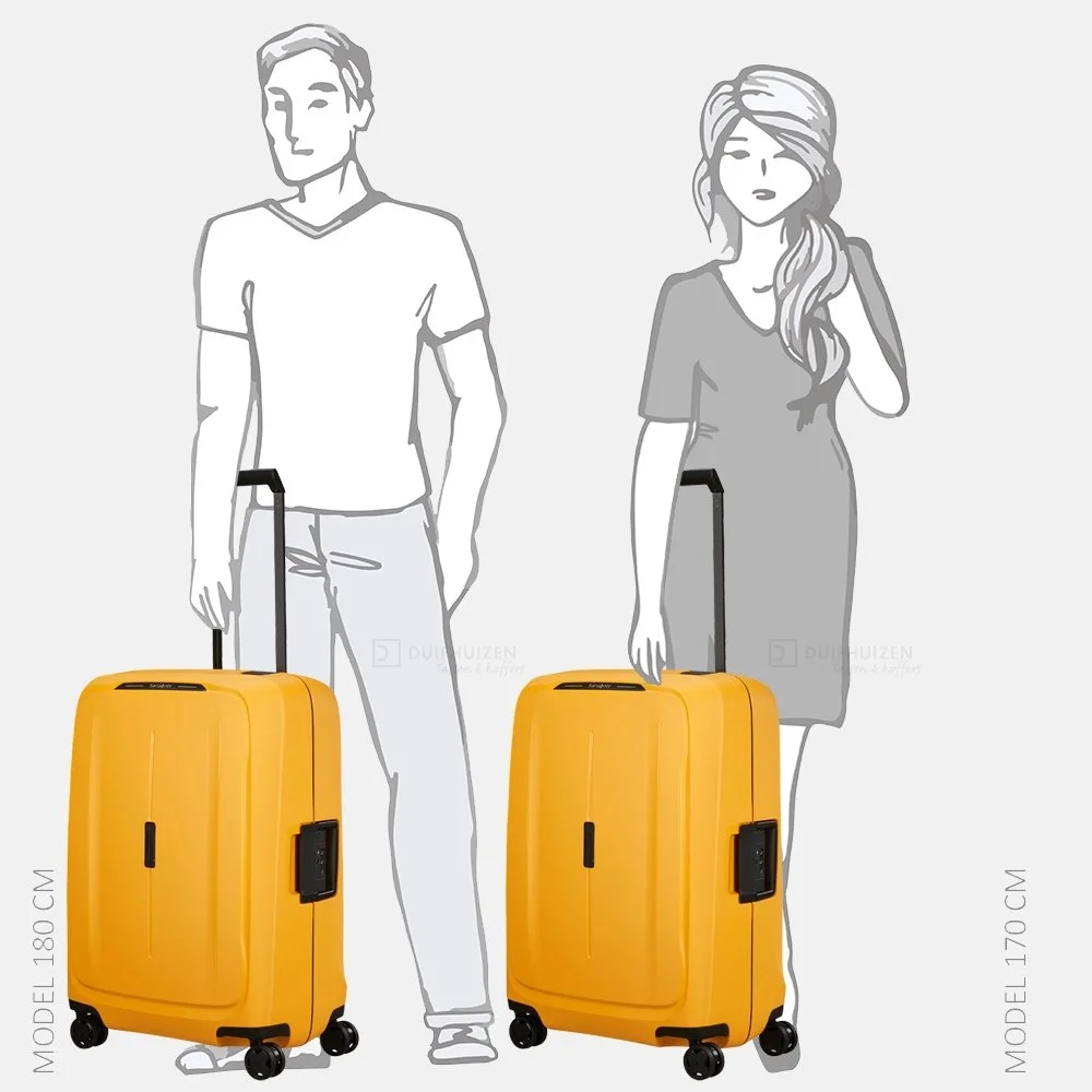 Samsonite Essens koffer 69 cm Radiant Yellow  bij Duifhuizen