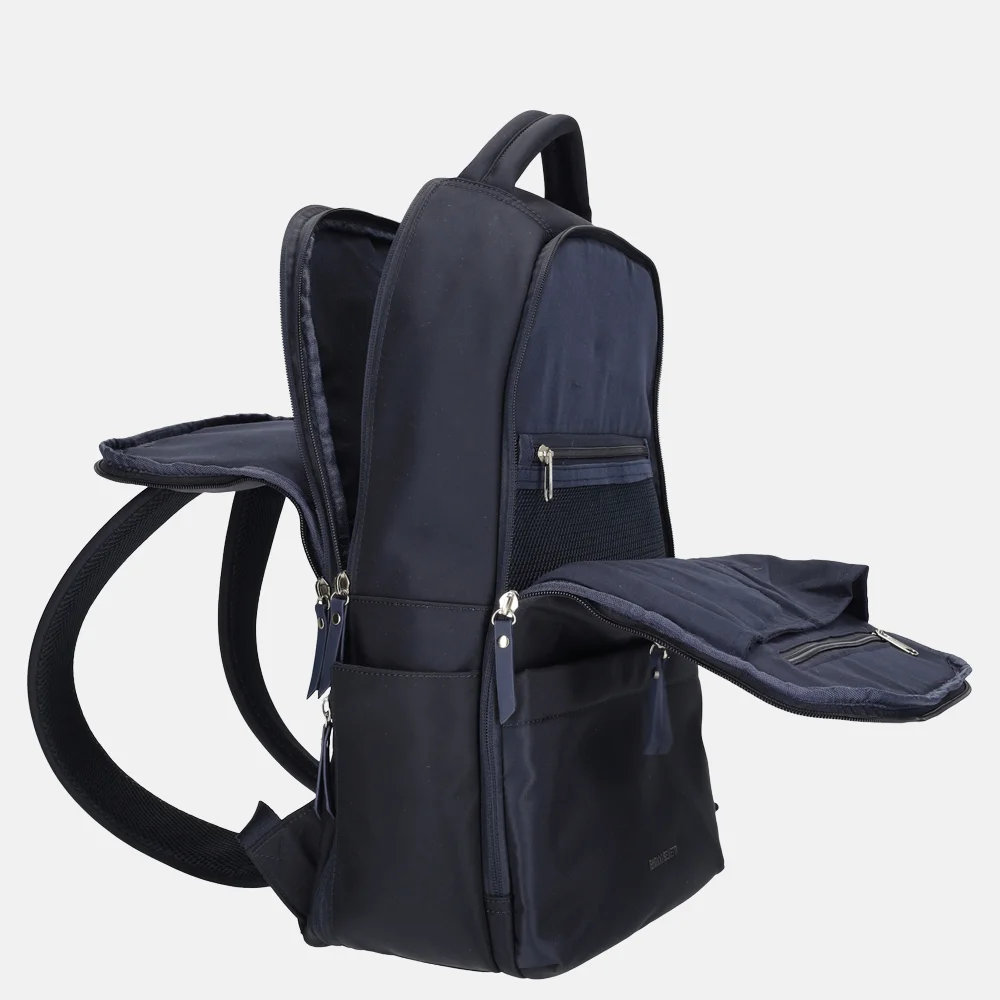 Enrico Benetti Caroline laptoprugzak 15 inch blauw bij Duifhuizen