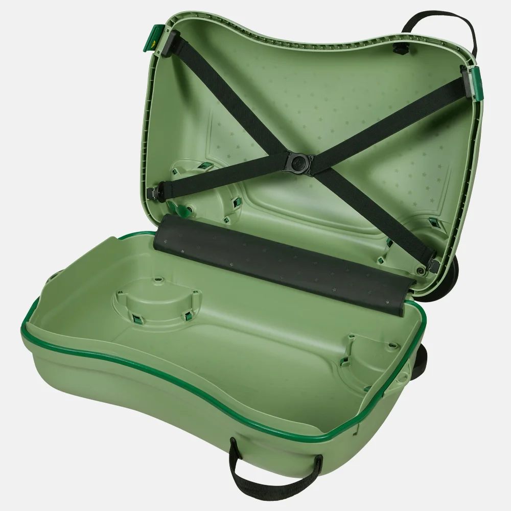 Samsonite Dream2go Ride-On kinderkoffer Dino Rex groen bij Duifhuizen