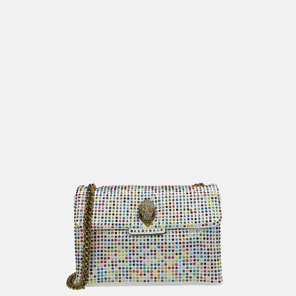 Kurt Geiger Fabric Kensington schoudertas bone bij Duifhuizen