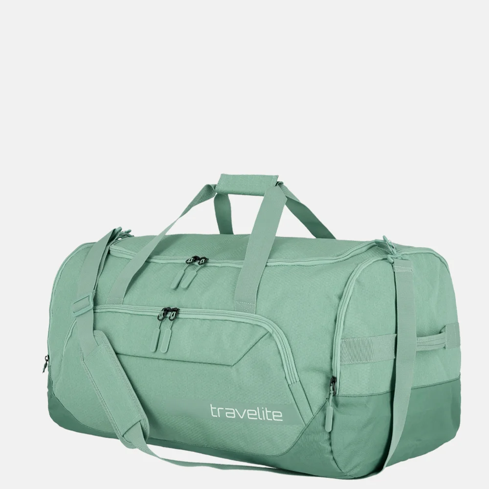 Travelite Kick Off Duffle reistas zonder wielen L sage bij Duifhuizen
