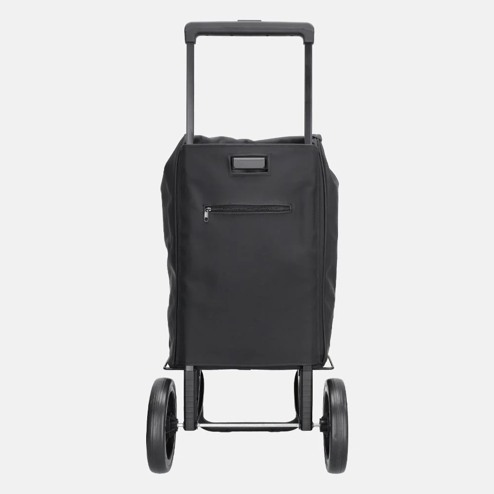 Beagles boodschappentrolley zwart bij Duifhuizen