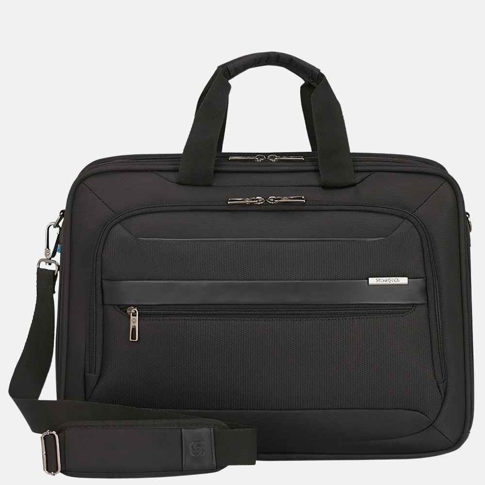 Samsonite Vectura Evo laptopvak 17.3 inch black bij Duifhuizen