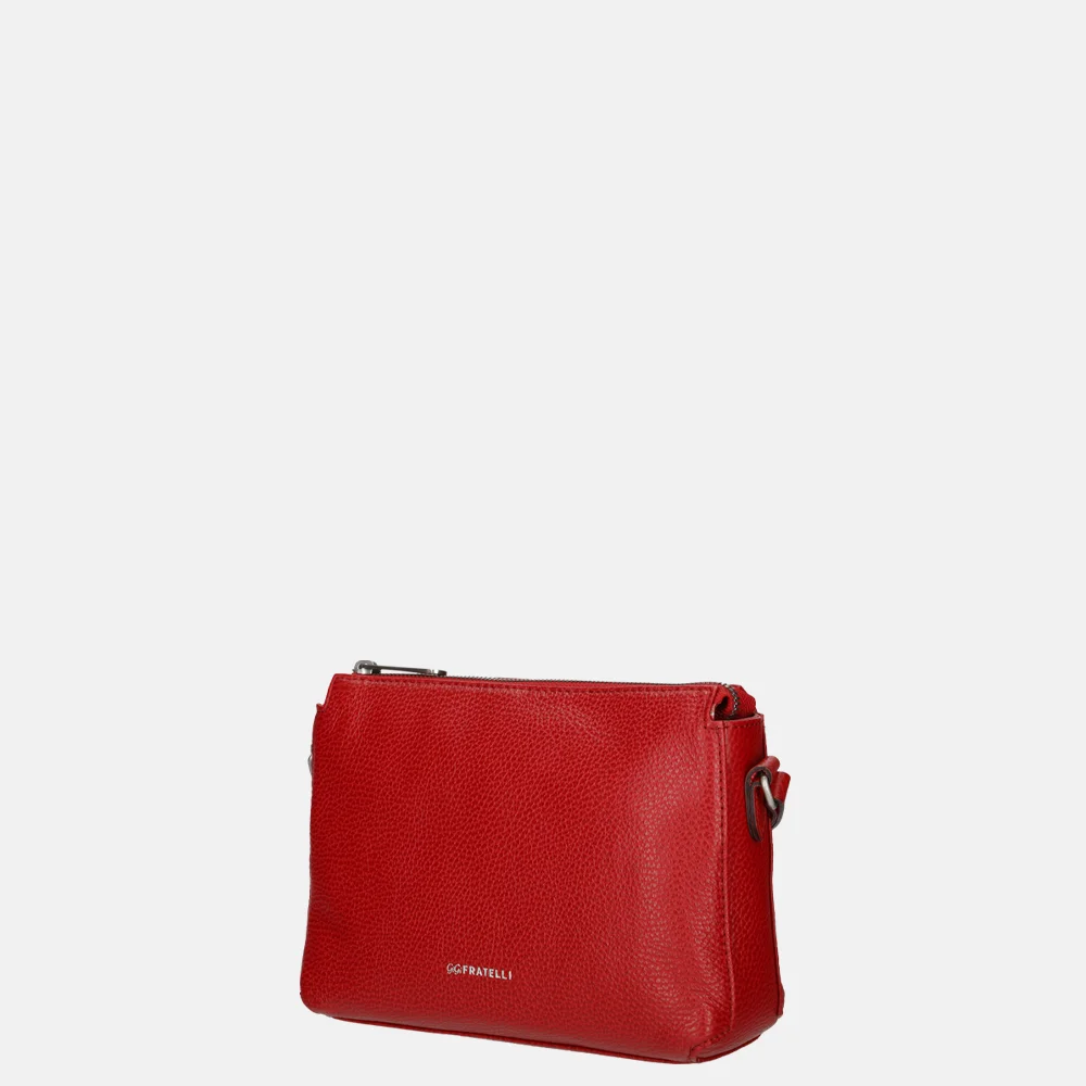 Gigi Fratelli Romance crossbody tas red bij Duifhuizen