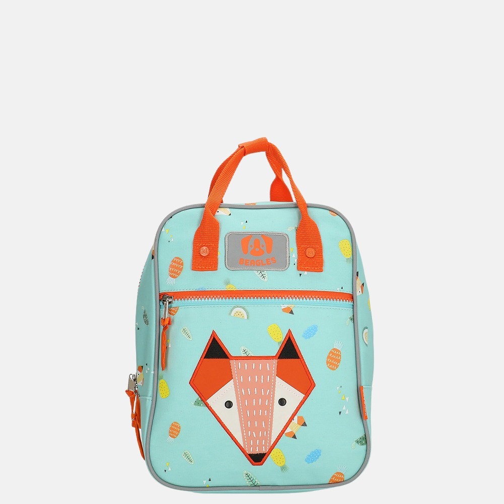 Beagles Scandinavian kinderrugzak mint bij Duifhuizen