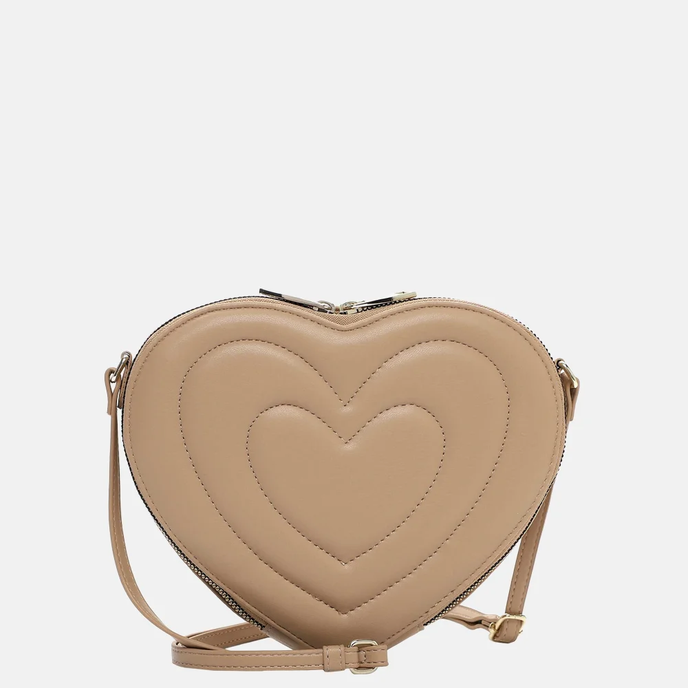 Emily & Noah Julia crossbody tas hart zand bij Duifhuizen