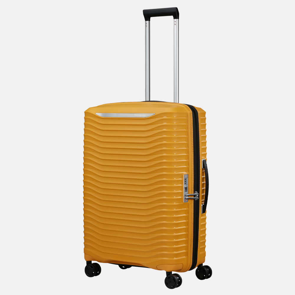 Samsonite Upscape koffer 68 cm yellow bij Duifhuizen