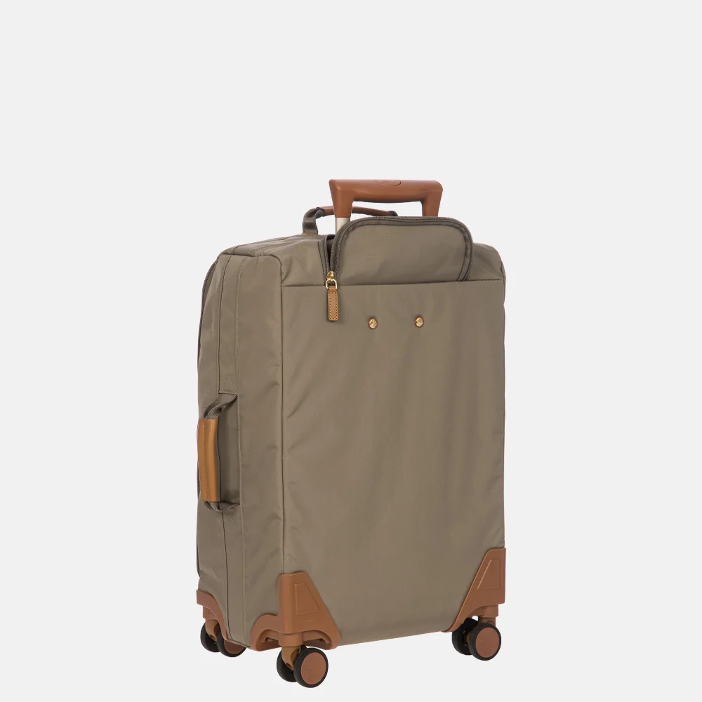 Bric's X-Travel handbagage koffer 55 cm nut bij Duifhuizen