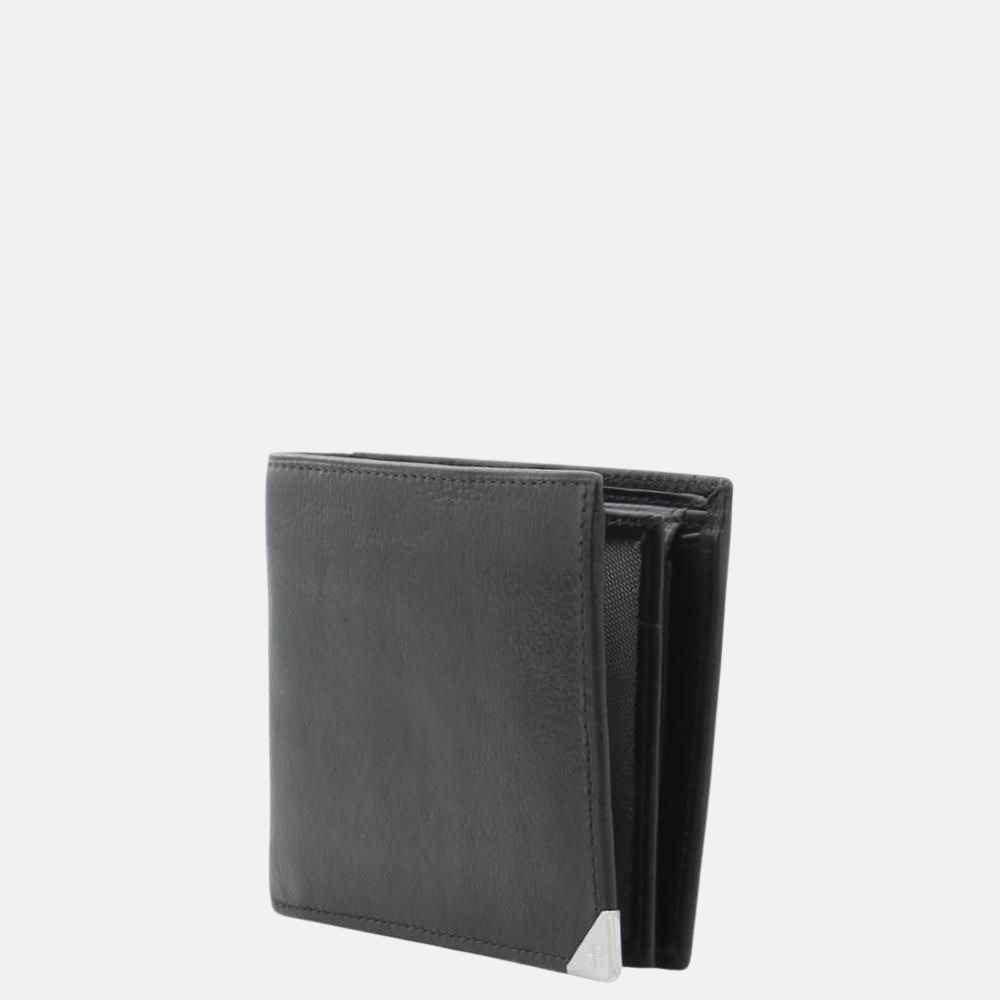 dR Amsterdam Toronto billfold black bij Duifhuizen