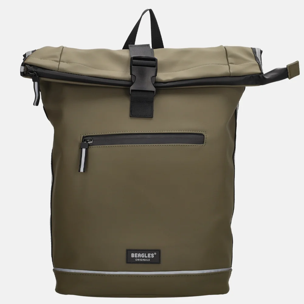 Beagles fietstas olijfgroen