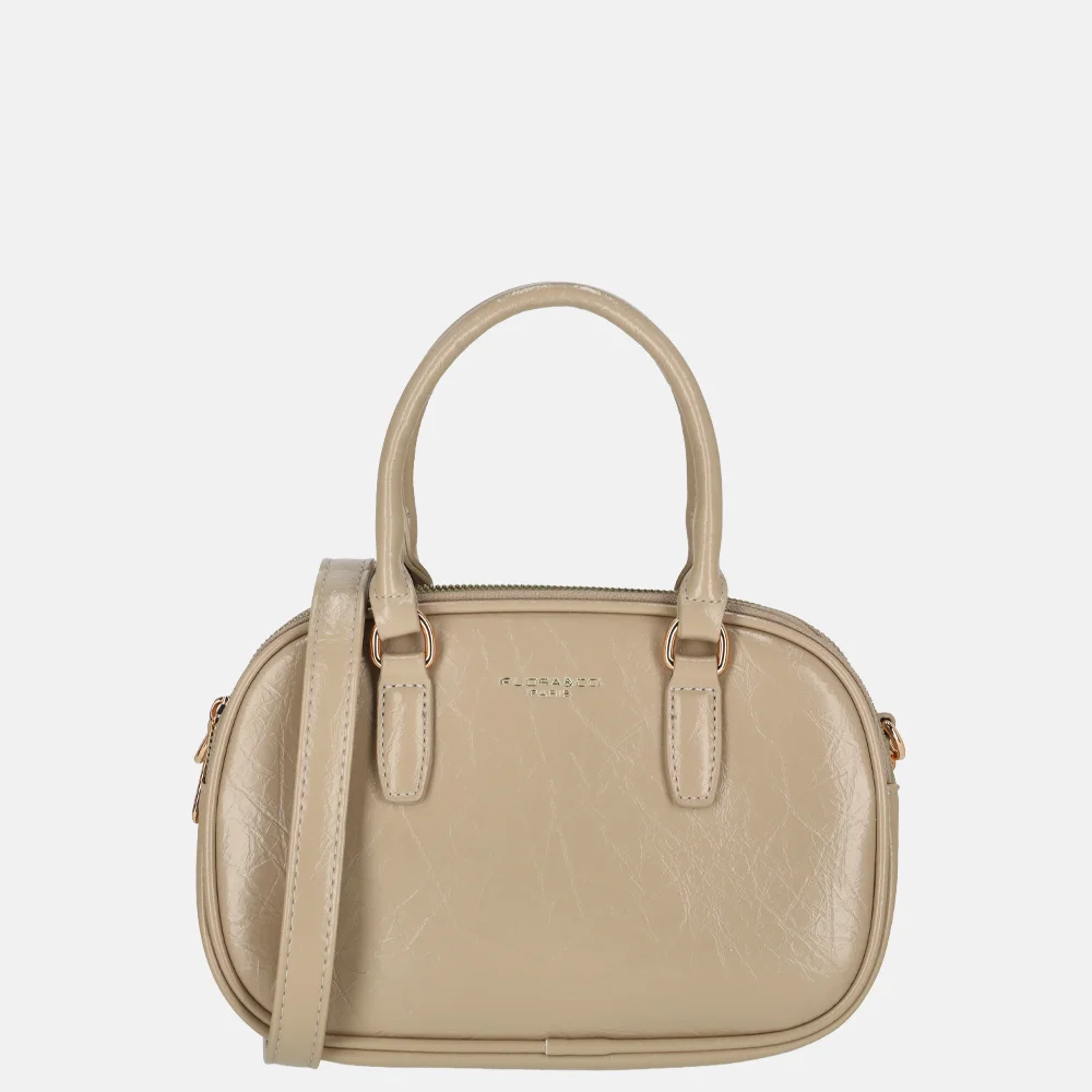 Flora & Co crossbody tas taupe