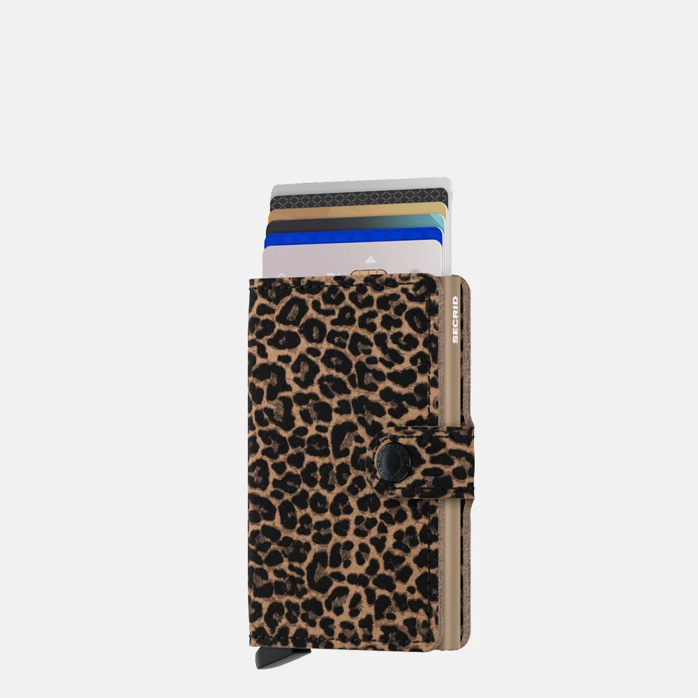 Secrid Miniwallet pasjeshouder leo beige bij Duifhuizen