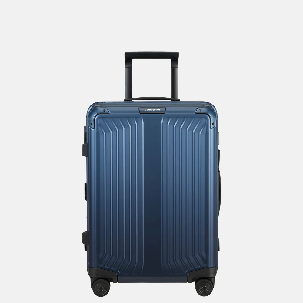 Samsonite Lite-Box Alu handbagage koffer gradient midnight blue