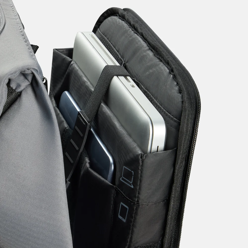 Samsonite Securipack laptoprugzak 14.1 inch grey bij Duifhuizen