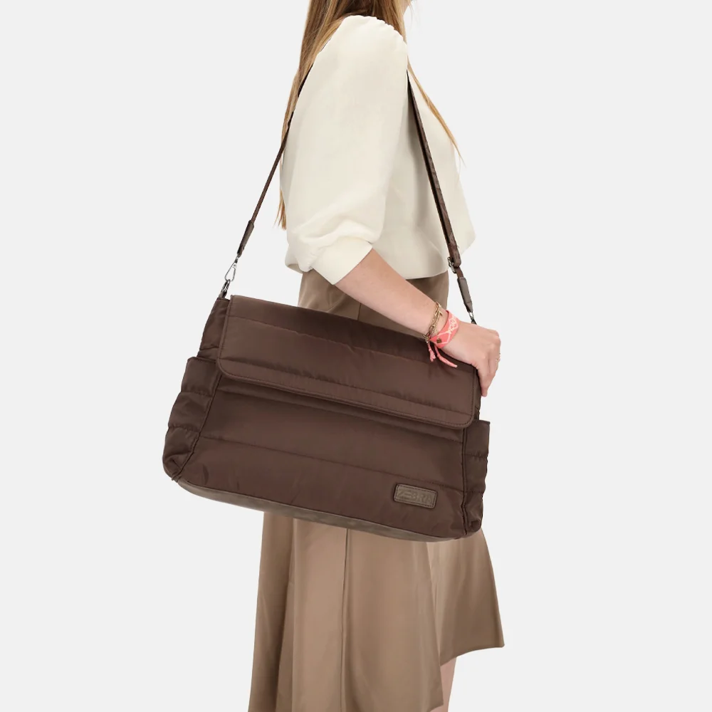 Zebra Trends Elske luiertas donkerbruin bij Duifhuizen