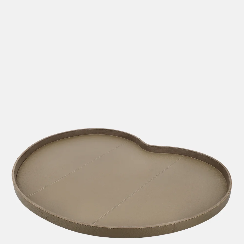 Chamada Esther Kidney dienblad effen XL taupe bij Duifhuizen