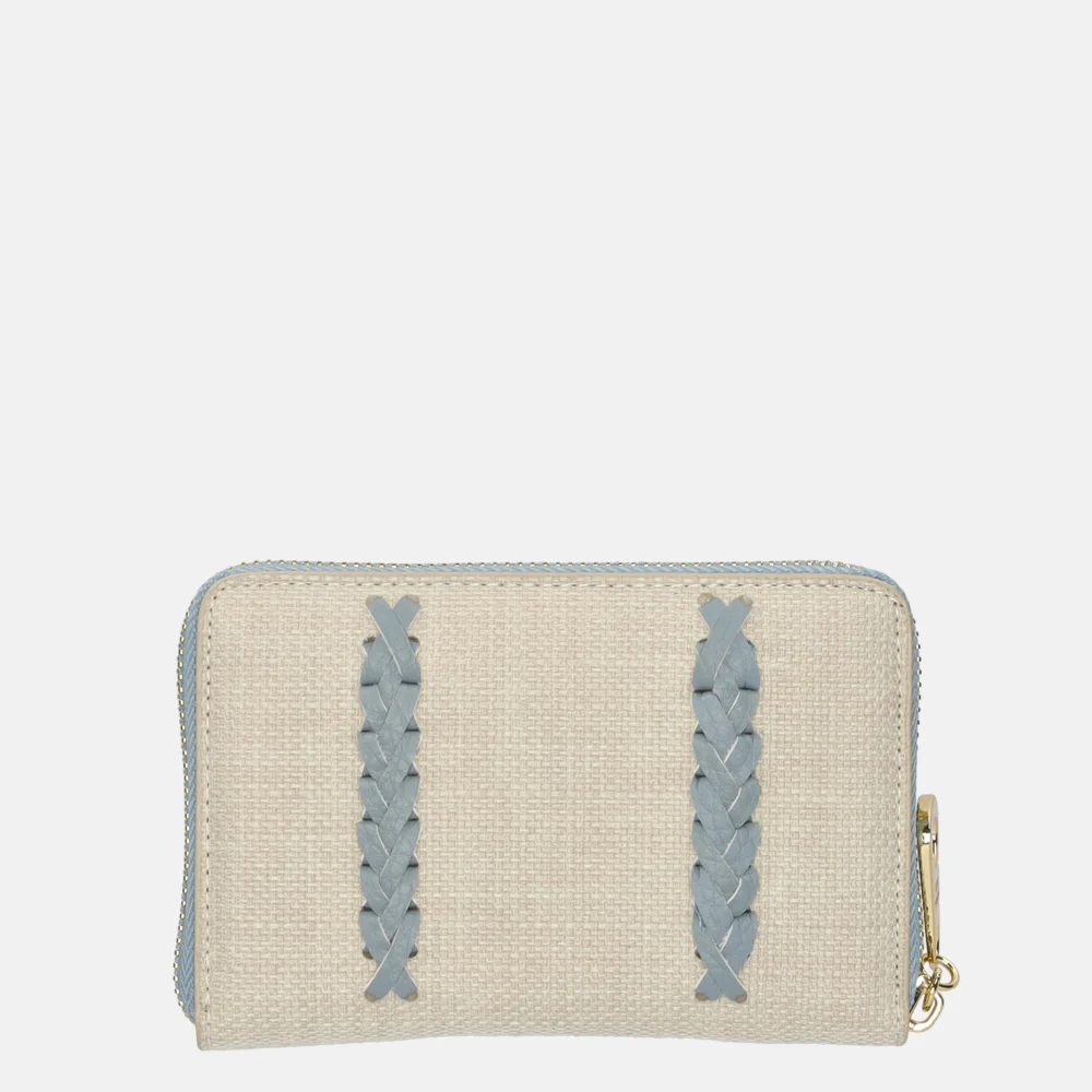 Laurent David portemonnee S light blue bij Duifhuizen