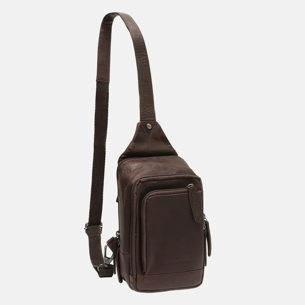 Chesterfield Riga crossbody tas brown