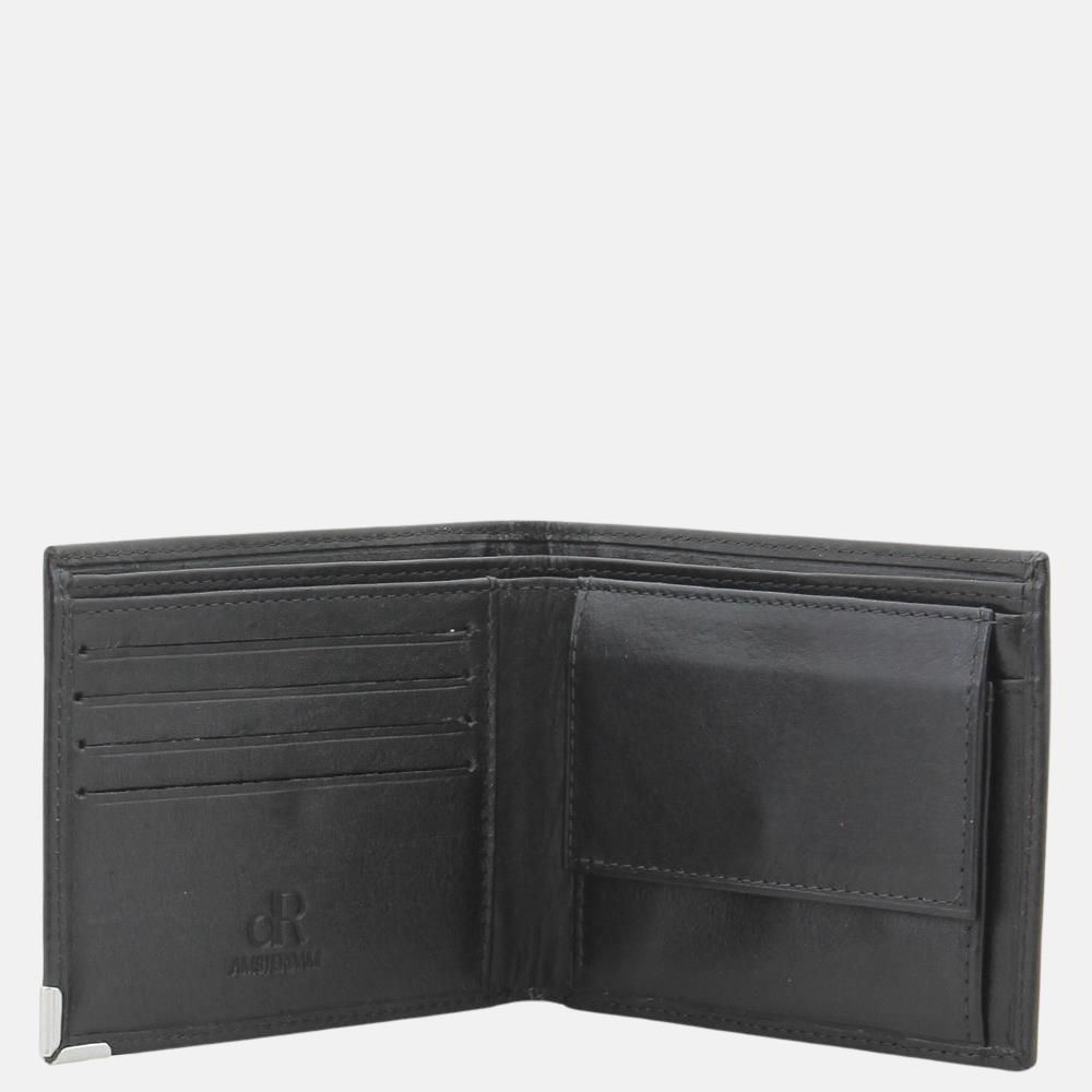 dR Amsterdam Toronto billfold black bij Duifhuizen