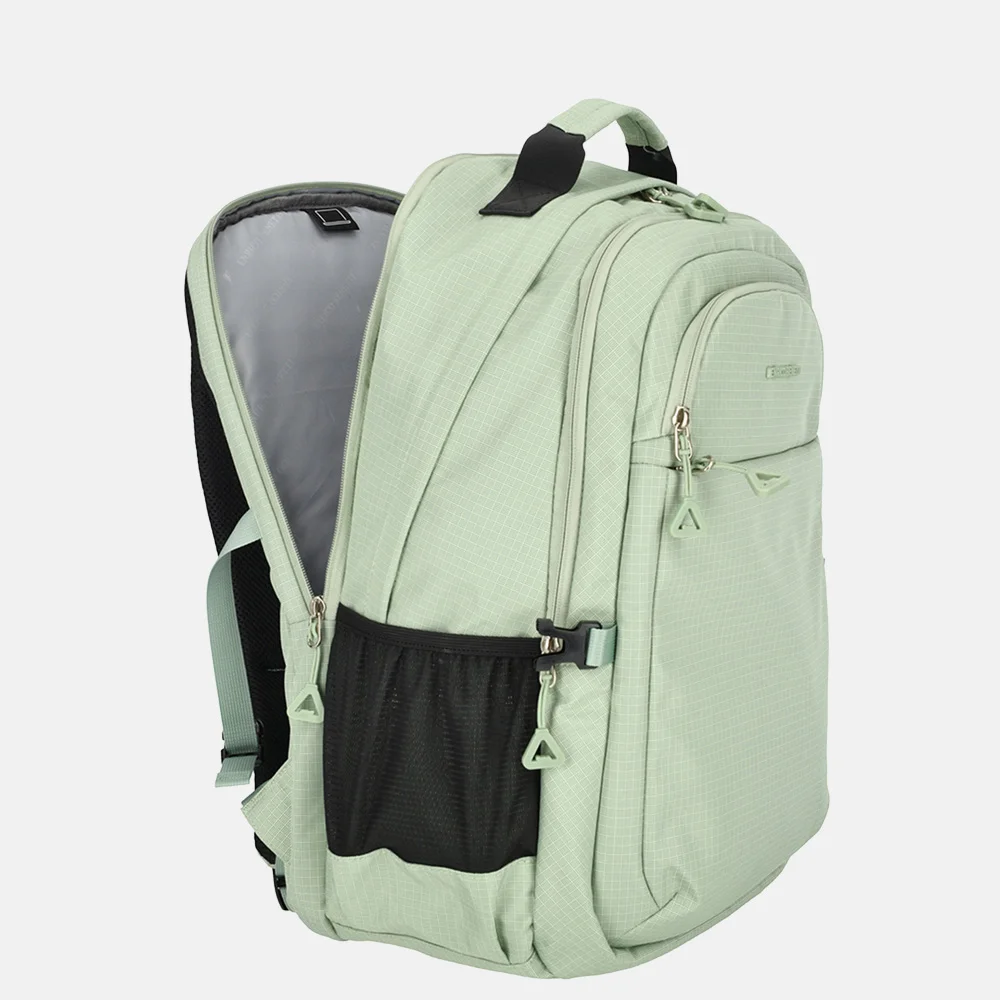 Enrico Benetti Luzern rugzak 17 inch lichtgroen bij Duifhuizen