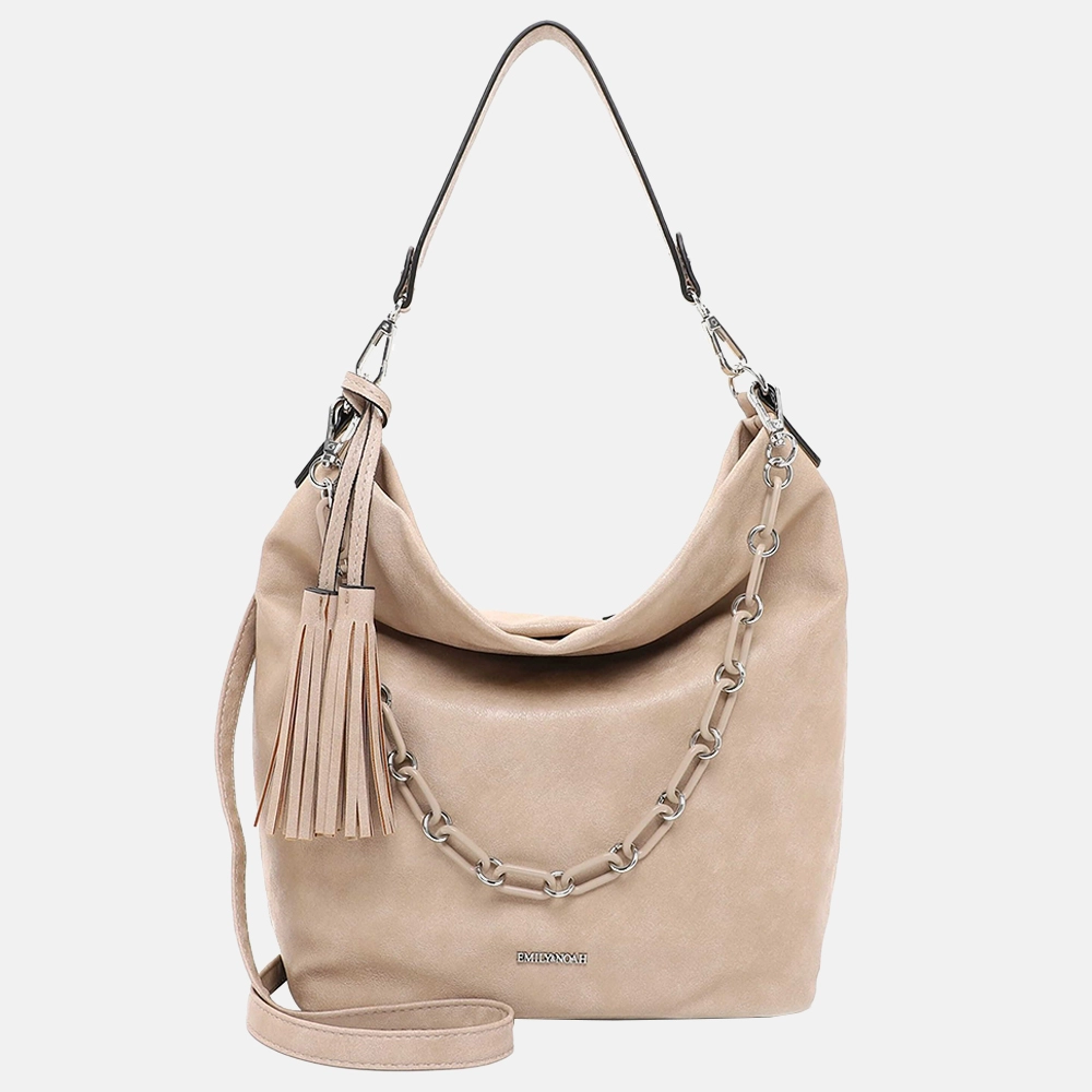 Emily & Noah Korinna schoudertas light taupe