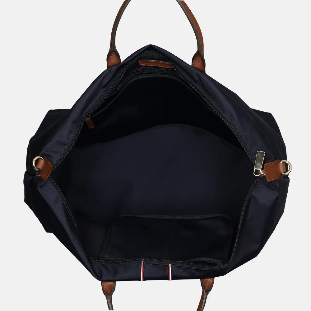 Tommy Hilfiger Popette weekendtas space blue corp bij Duifhuizen