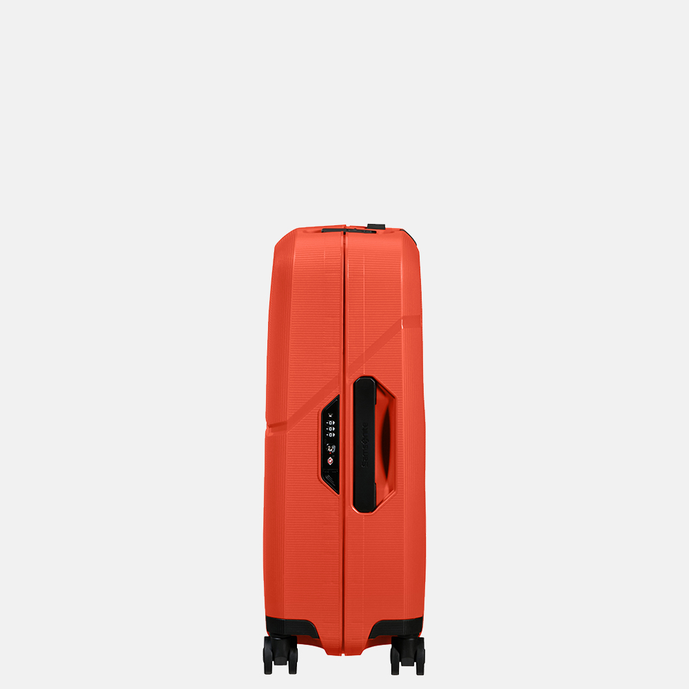 Samsonite Magnum ECO handbagage koffer 55 cm bright orange bij Duifhuizen