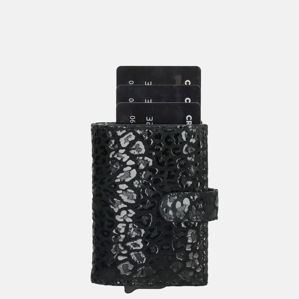 Charm London pasjeshouder panter zwart bij Duifhuizen