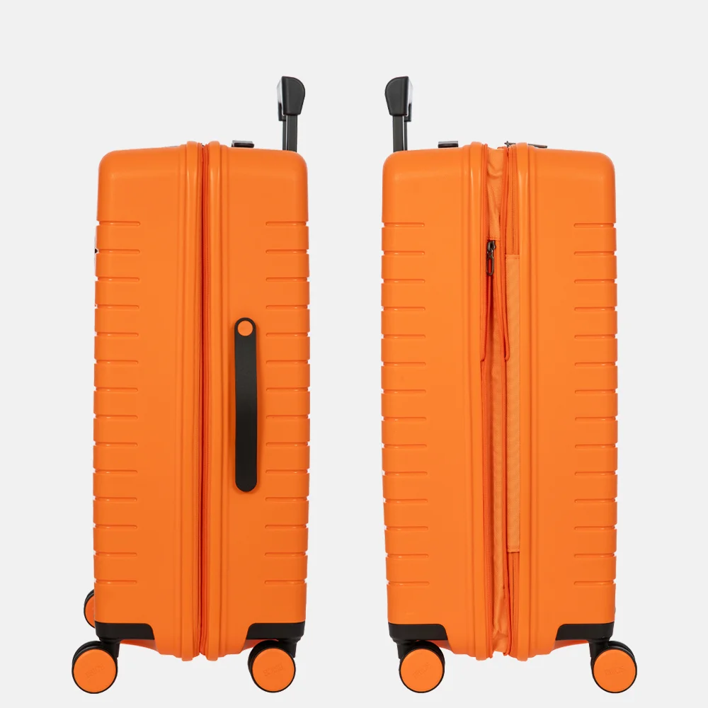 Bric's Ulisse Expandable reiskoffer 71 cm orange bij Duifhuizen