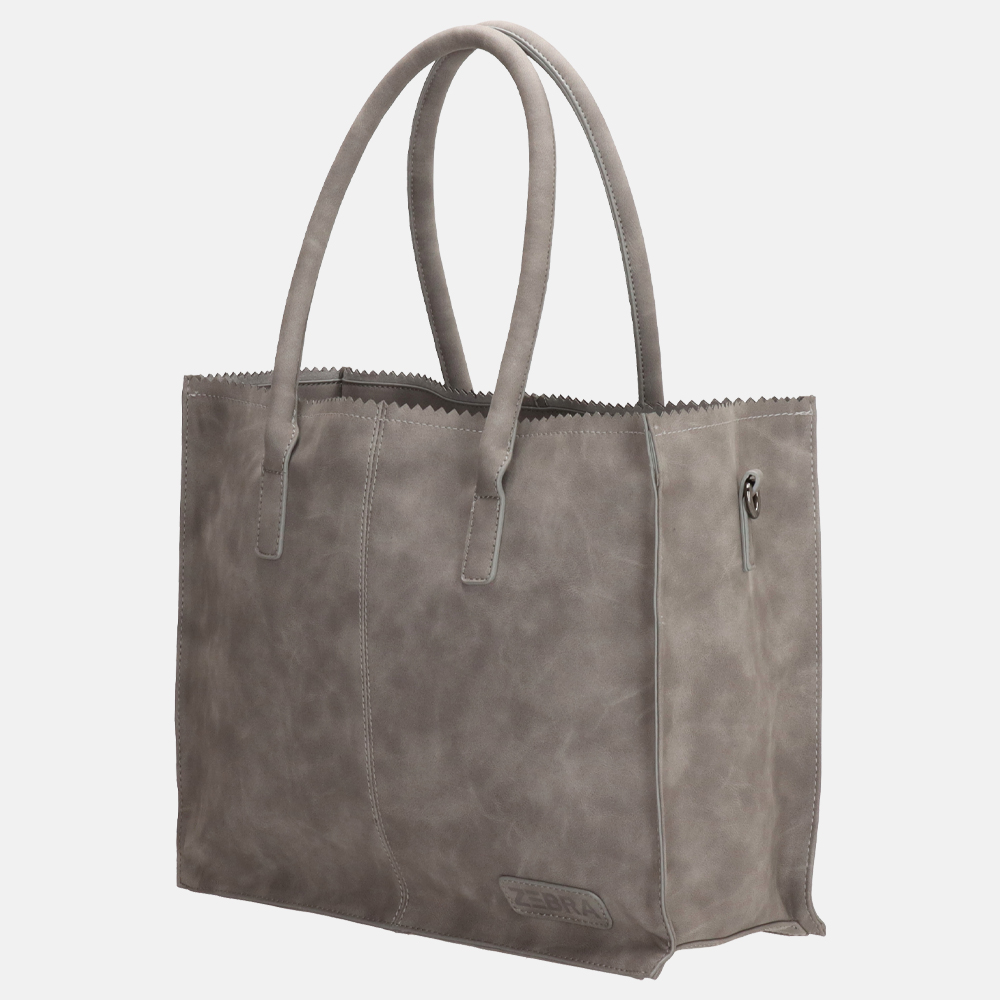 Zebra Trends Lisa shopper middengrijs bij Duifhuizen