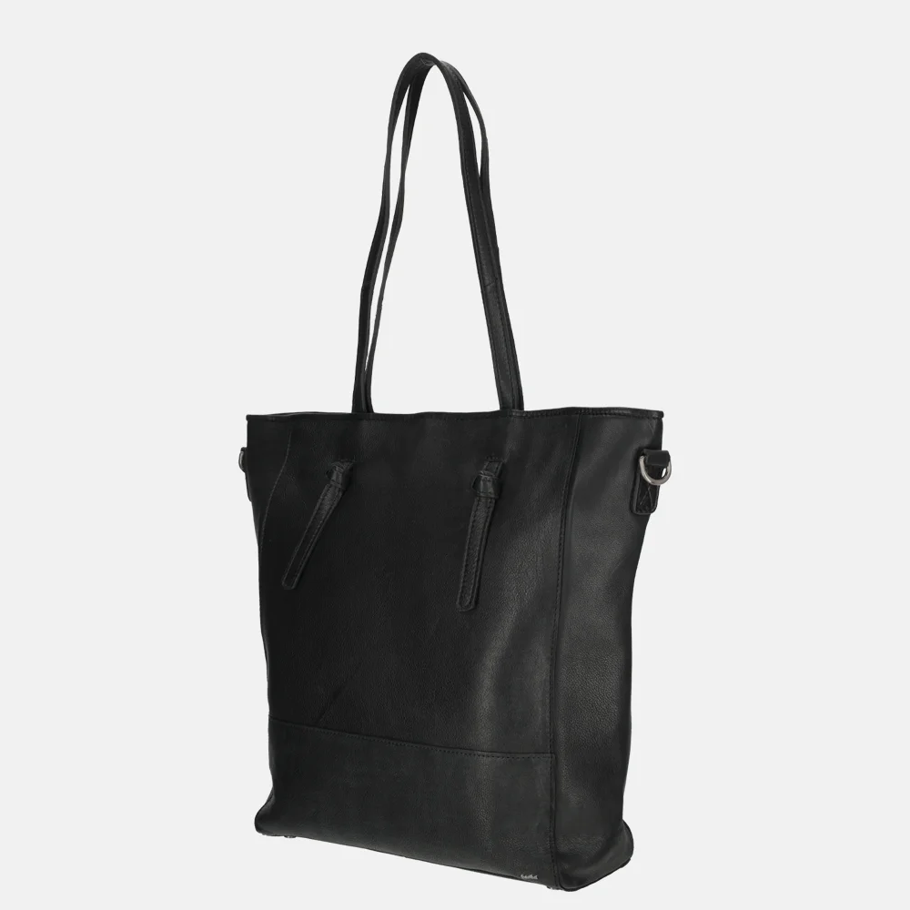 Berba Lucca shopper black bij Duifhuizen