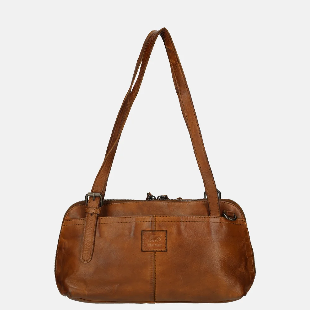 Bear Design schoudertas cognac bij Duifhuizen