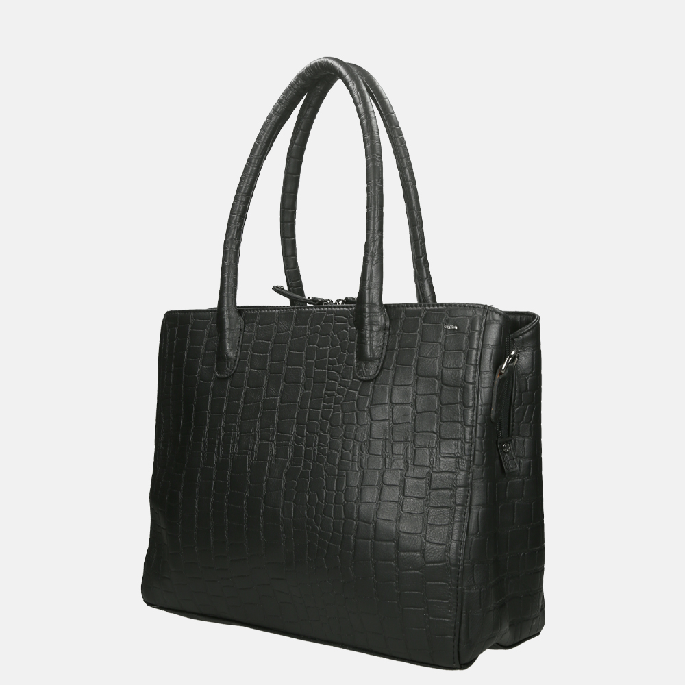 Berba Laguna shopper 15.6 inch black bij Duifhuizen