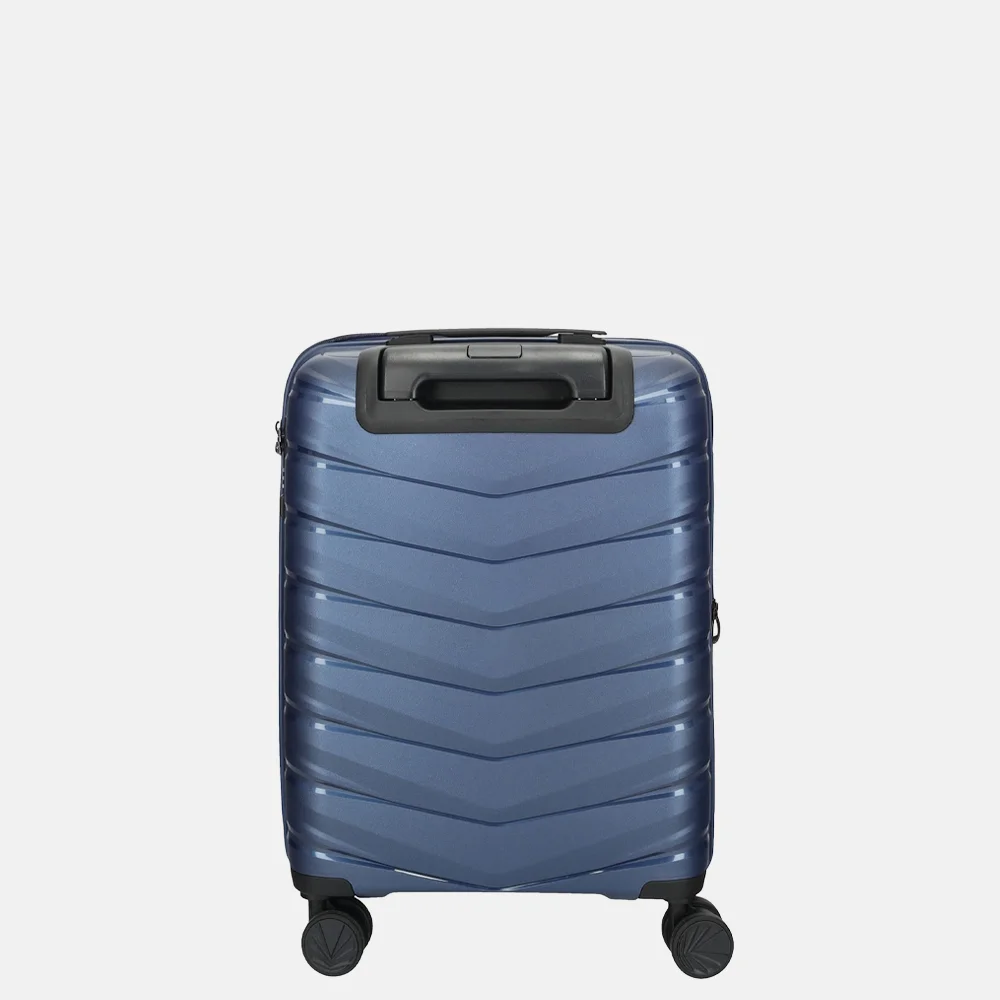 Enrico Benetti San Francisco handbagage koffer 55 cm blauw bij Duifhuizen