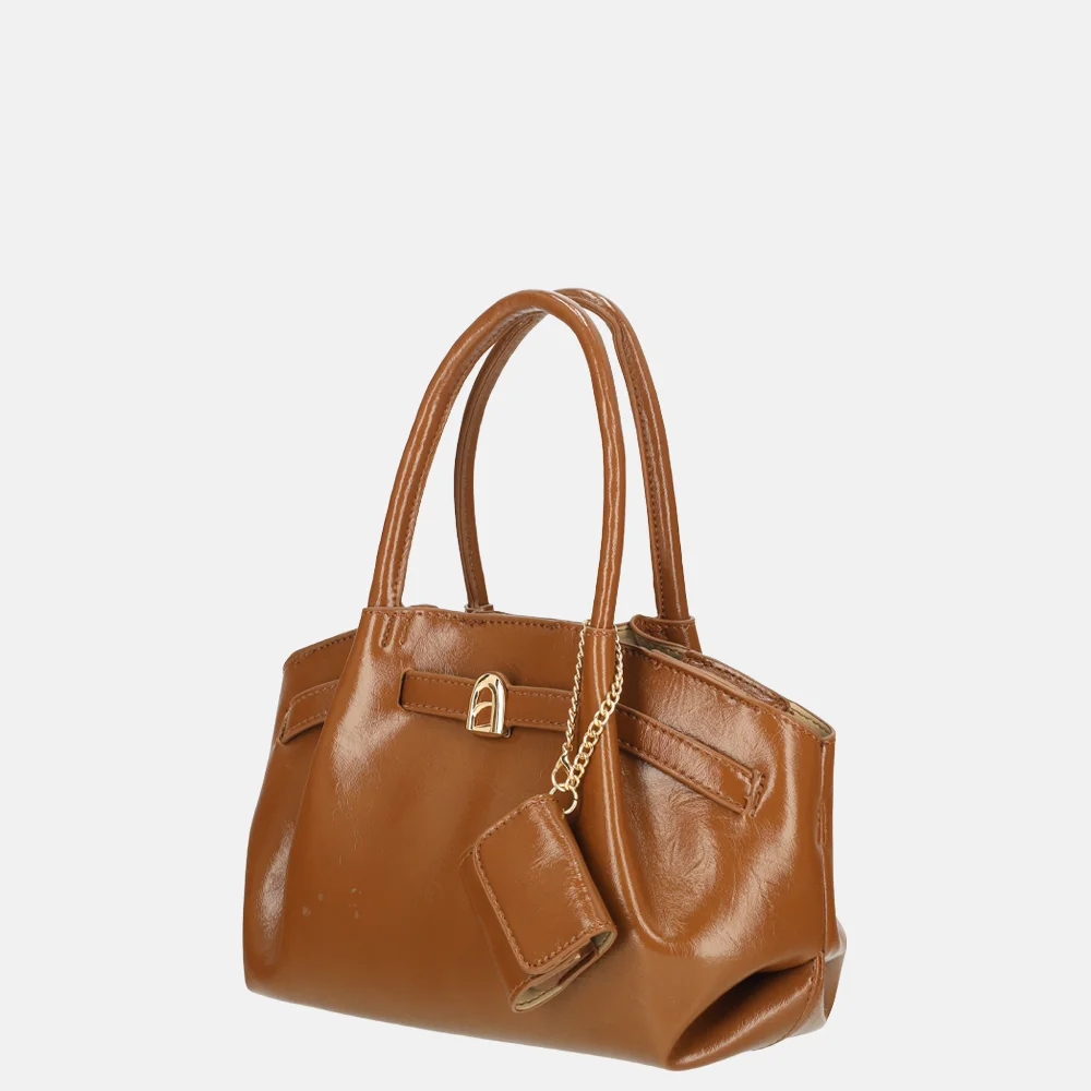 Firenze handtas combi S brown bij Duifhuizen