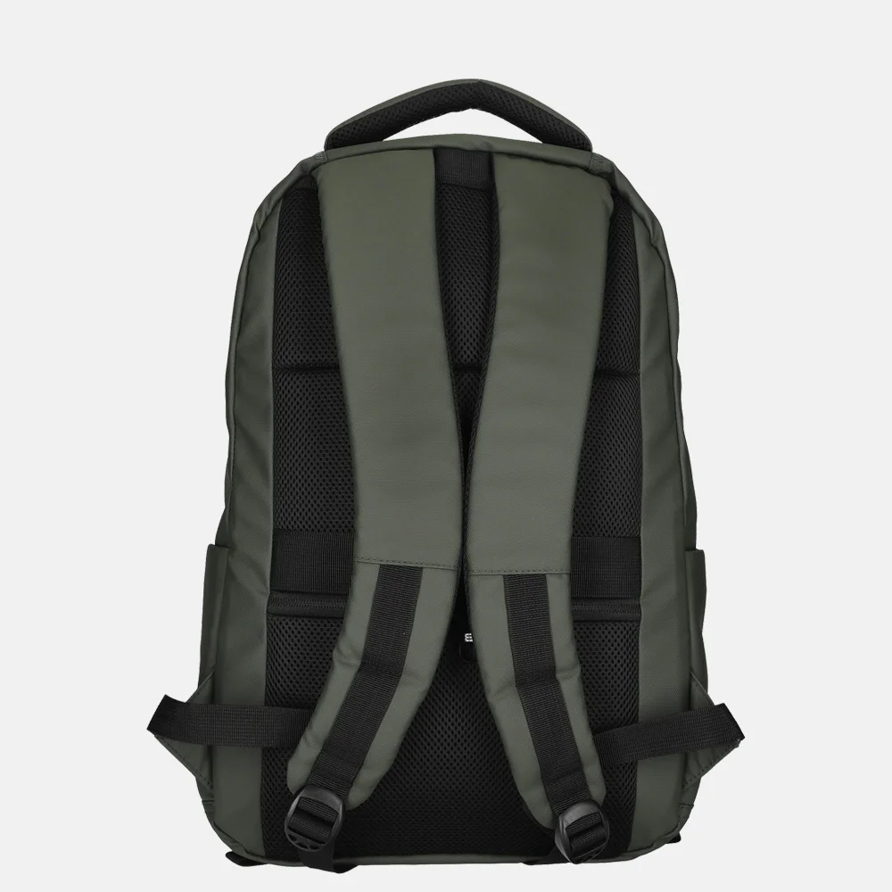 Enrico Benetti Northem laptoprugzak 15 inch olijfgroen bij Duifhuizen