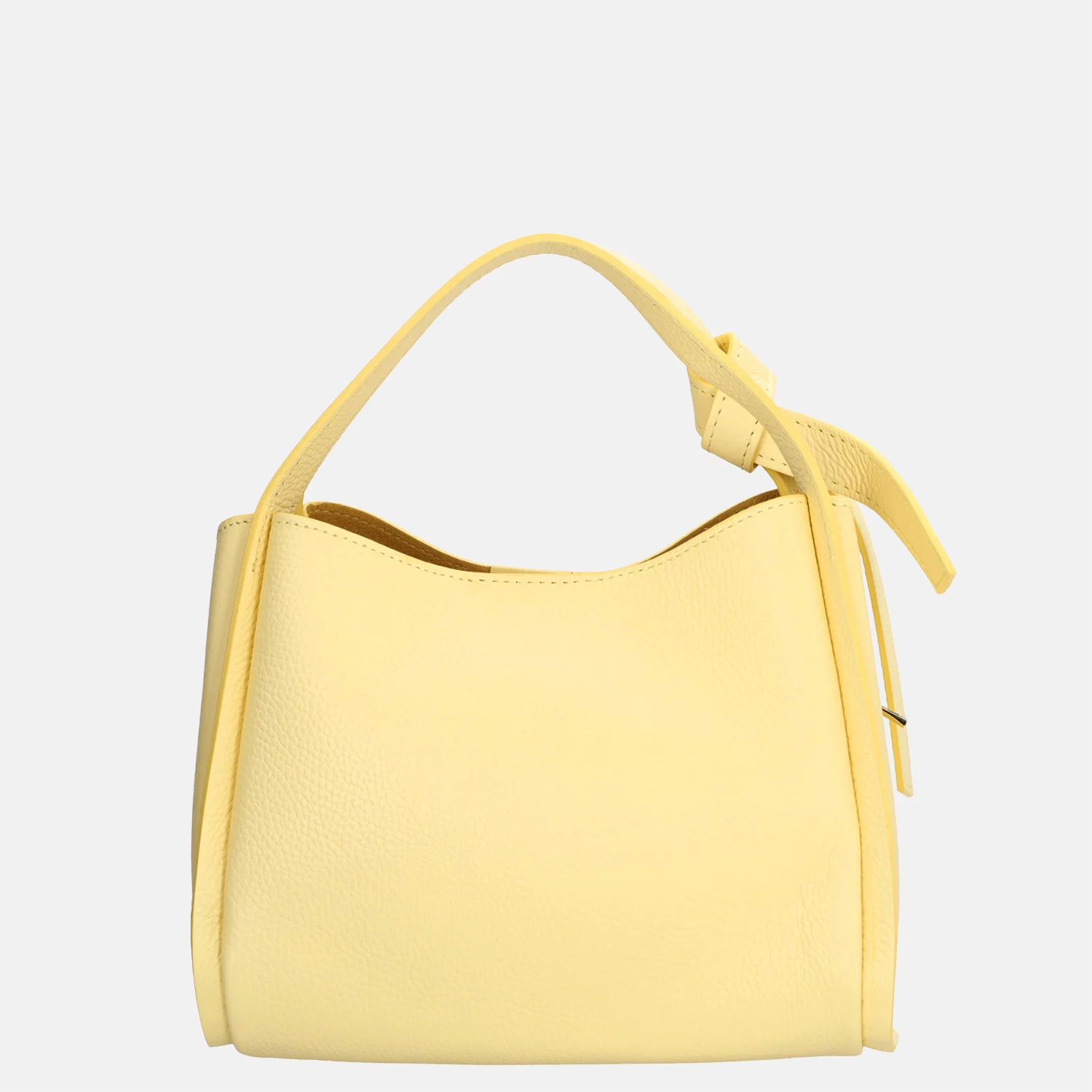Charm London Knott handtas zachtgeel bij Duifhuizen