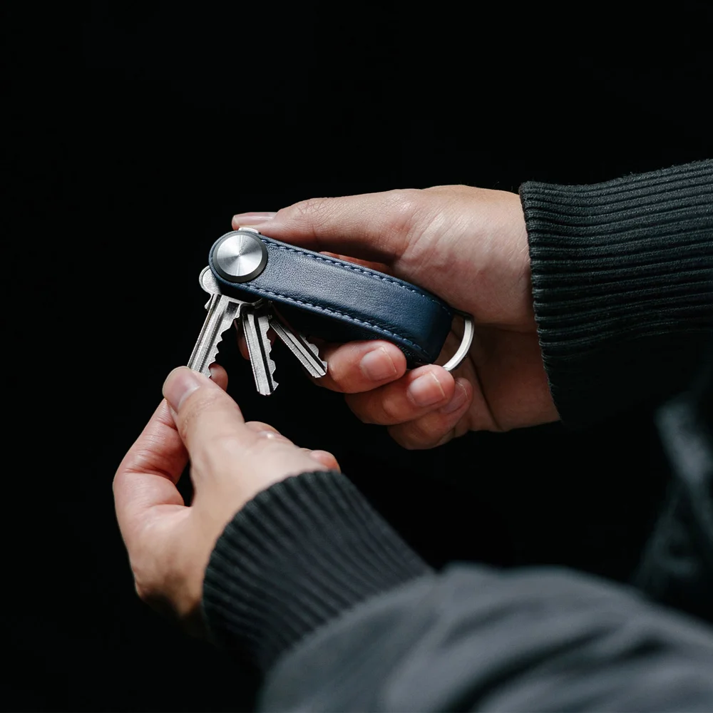 Orbitkey Key Organizer sapphire bij Duifhuizen