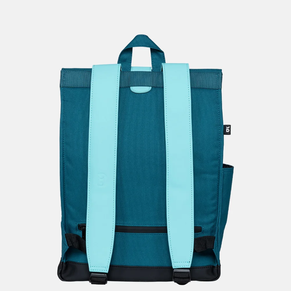 Bold Banana Envelope rugzak 15.6 inch petrol peppermint bij Duifhuizen