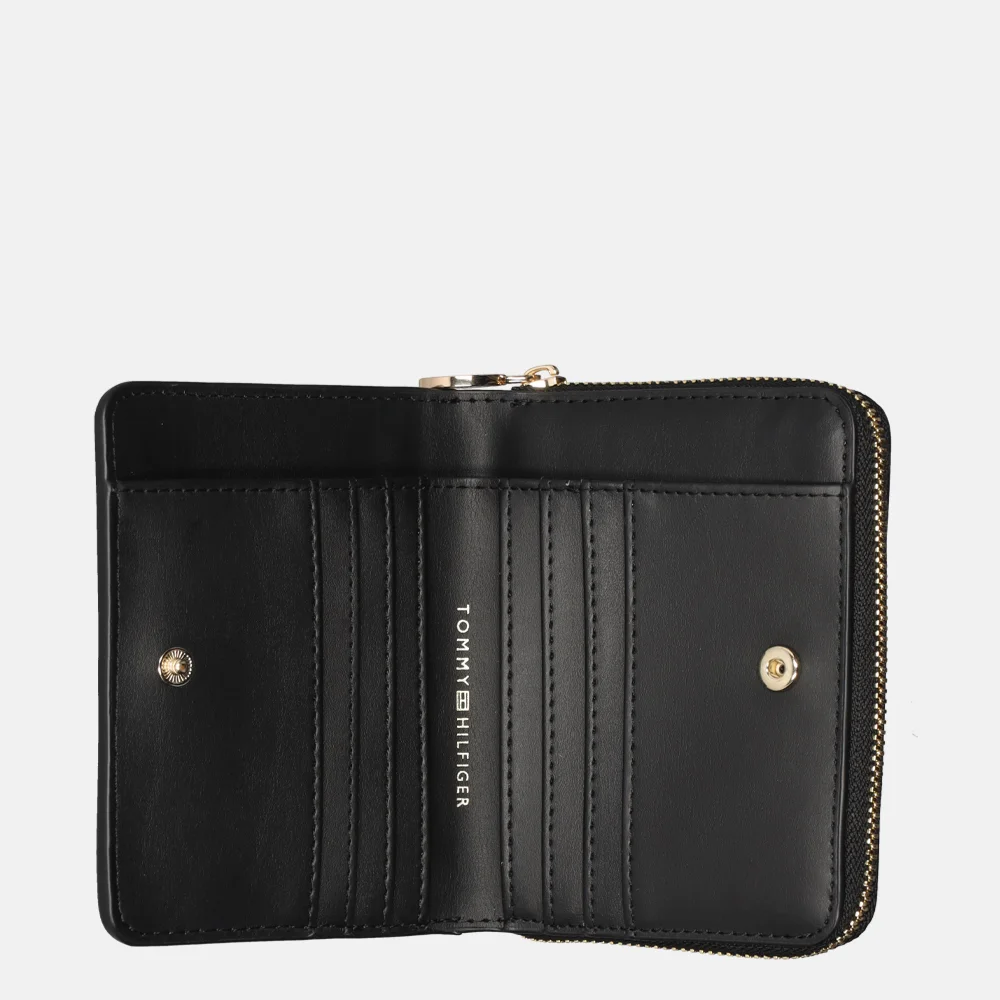 Tommy Hilfiger Distinct portemonnee black bij Duifhuizen