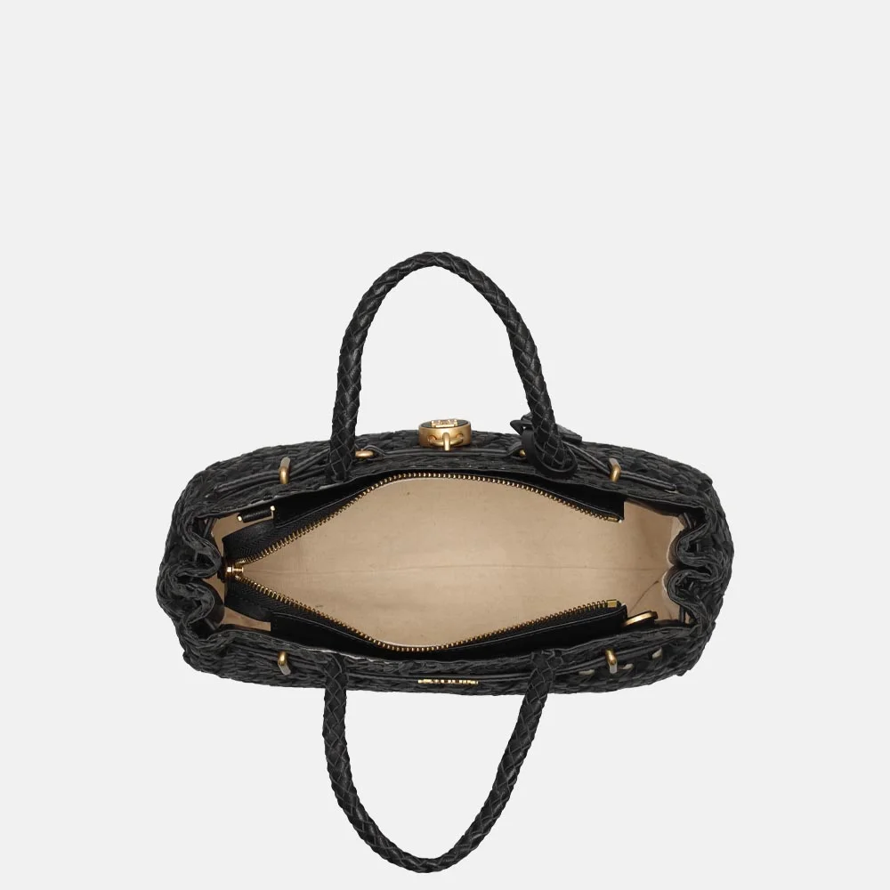 Tommy Hilfiger American Icon handtas gevlochten black bij Duifhuizen