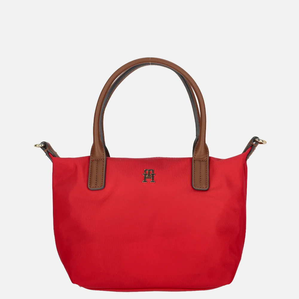 Tommy Hilfiger Popette tote handtas mini primary red bij Duifhuizen