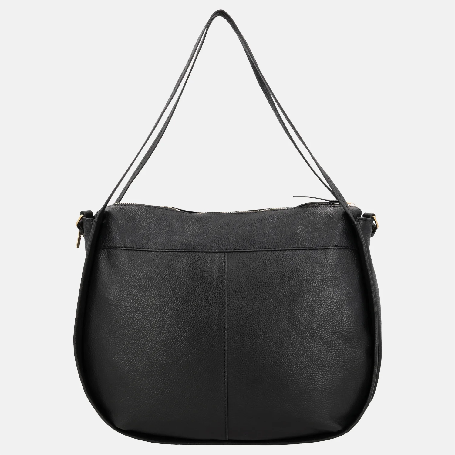 Loulou Essentiels Lou schoudertas black bij Duifhuizen