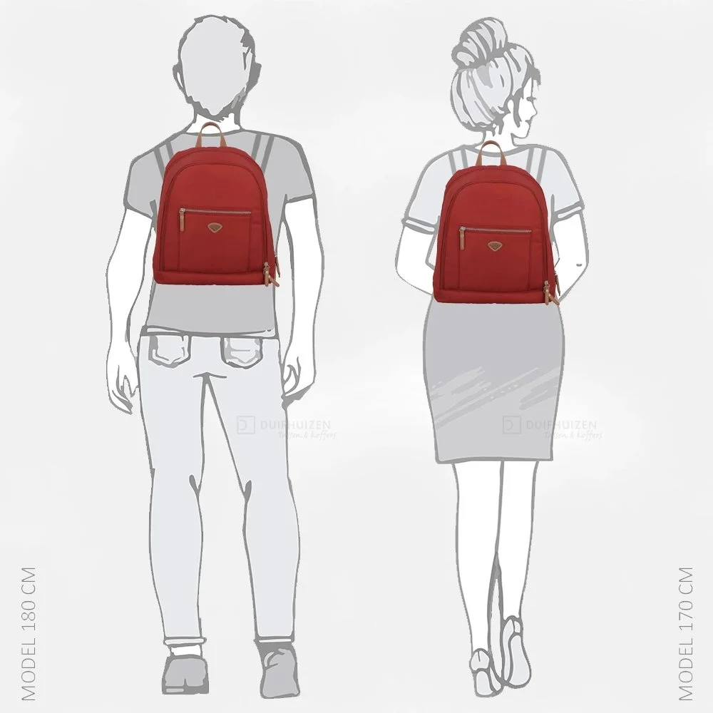 JJump Etretat rugzak L red bij Duifhuizen