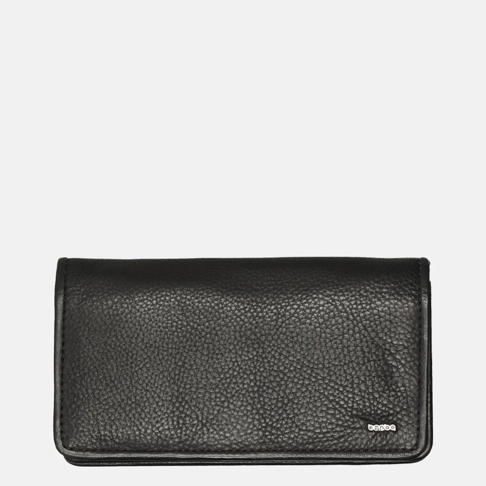 Berba Lucca overslag portemonnee M black