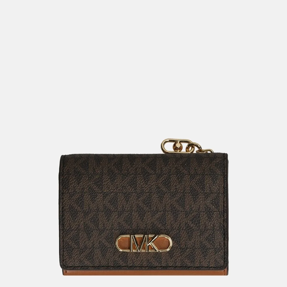 Michael Kors Parker portemonnee brown/acorn bij Duifhuizen