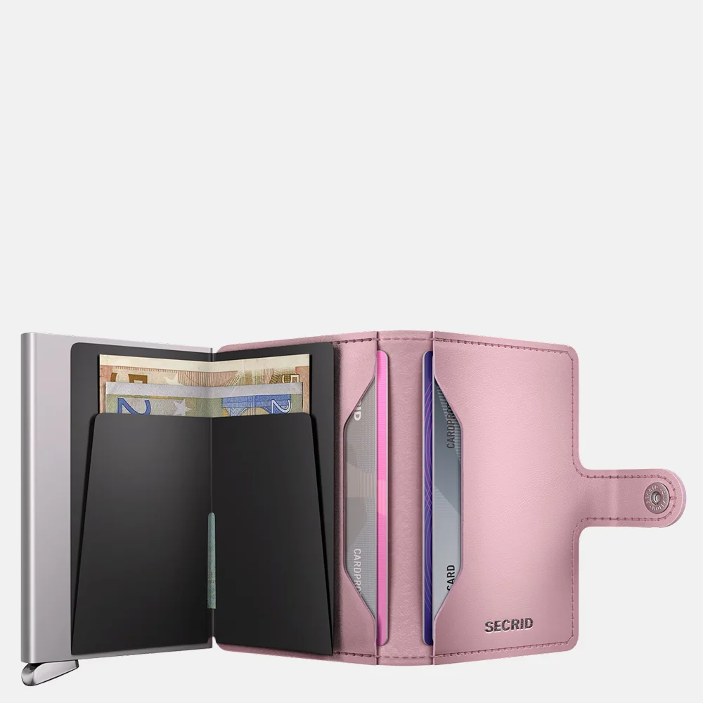Secrid Premium Miniwallet Emboss Diamond pasjeshouder rose bij Duifhuizen