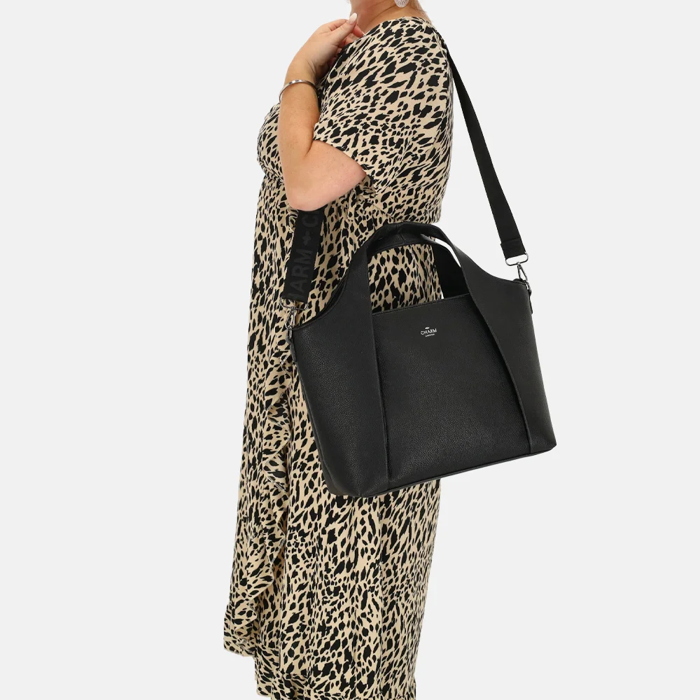 Charm London Mulberry street handtas M zwart bij Duifhuizen